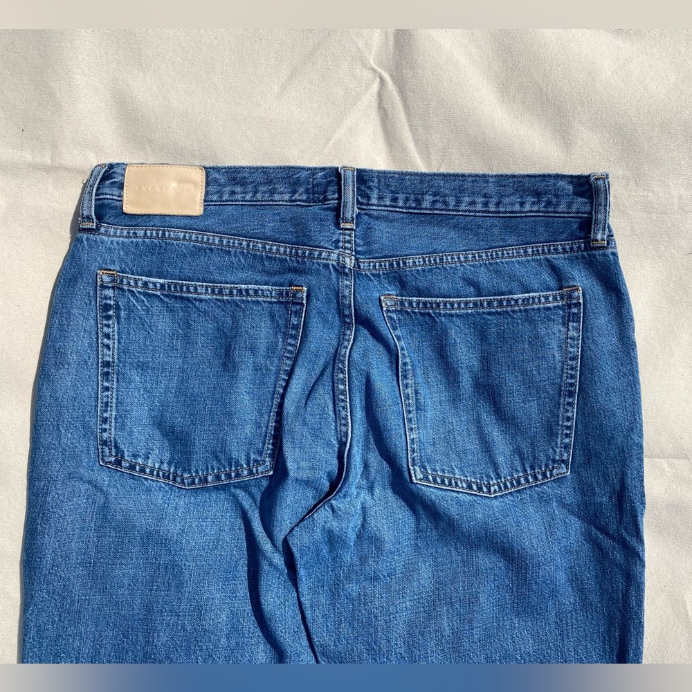 Everlane The Slouch Bootcut Jean Medium Wash Denim Women’s 31 Regular Flare - Picture 4 of 6